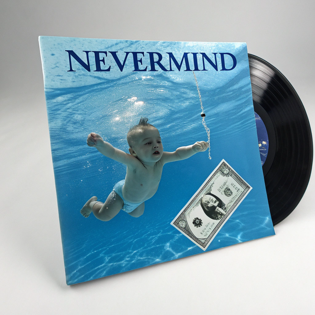 Nirvana Nevermind album cover artwork
